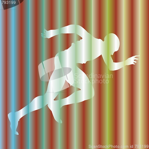 Image of Striped runner