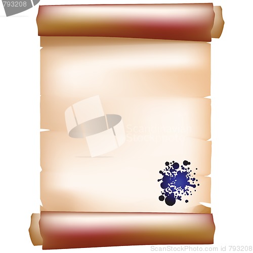 Image of paper scroll