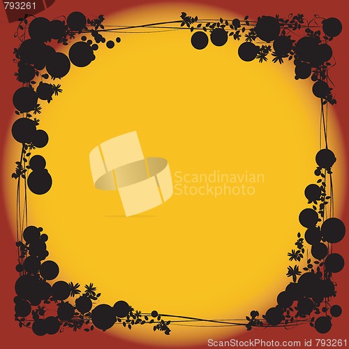 Image of Floral frame