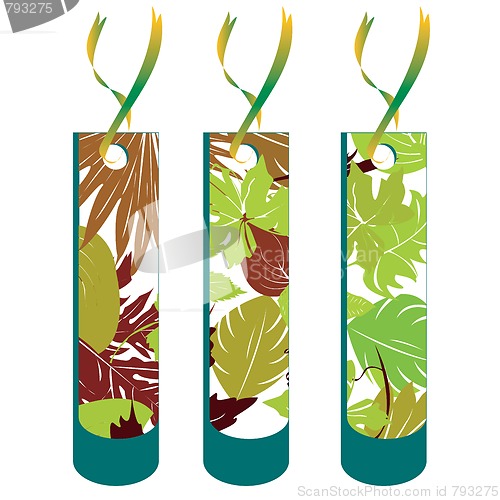 Image of Leaf tag collection