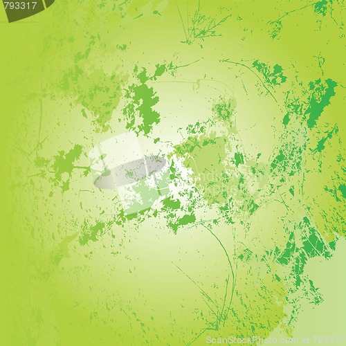 Image of Grunge green texture