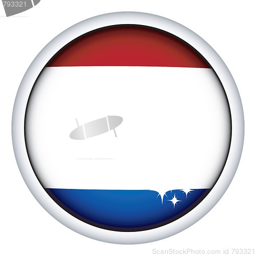 Image of Dutch flag button