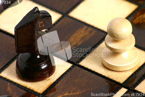 Image of A chess game