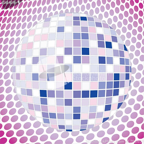 Image of Velvet discoball