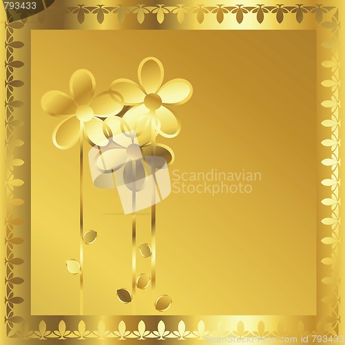 Image of gold frame