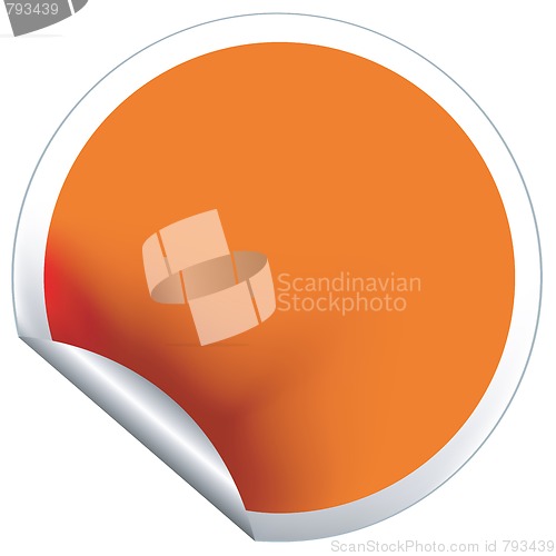 Image of Orange label