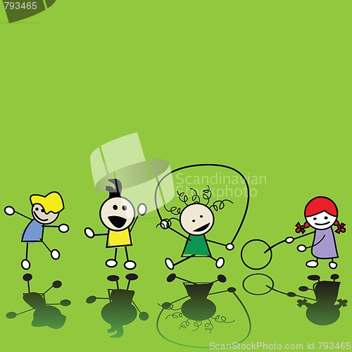 Image of children playing