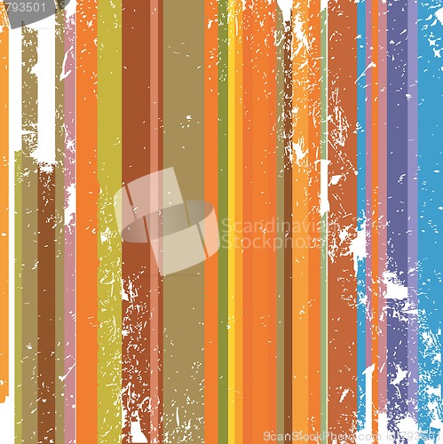 Image of Vintage stripe illustration