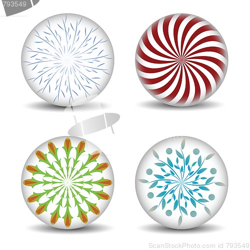 Image of Retro buttons