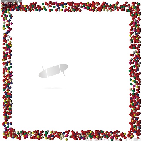 Image of Dots frame for photography