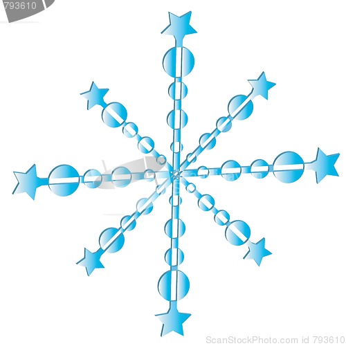 Image of Snowflake sticker