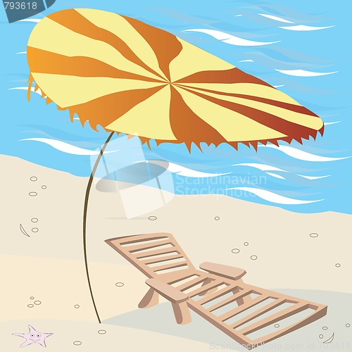 Image of Lounge on the beach