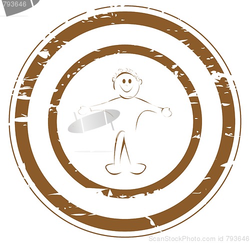 Image of Little boy stamp