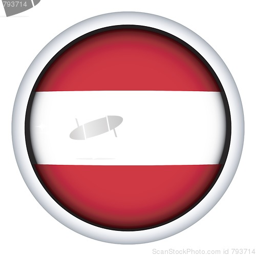 Image of Latvia flag button