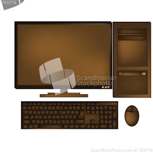 Image of Chocolate computer