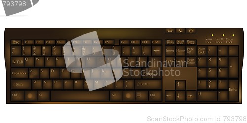 Image of Chocolate keyboard