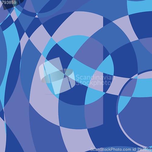 Image of blue circles
