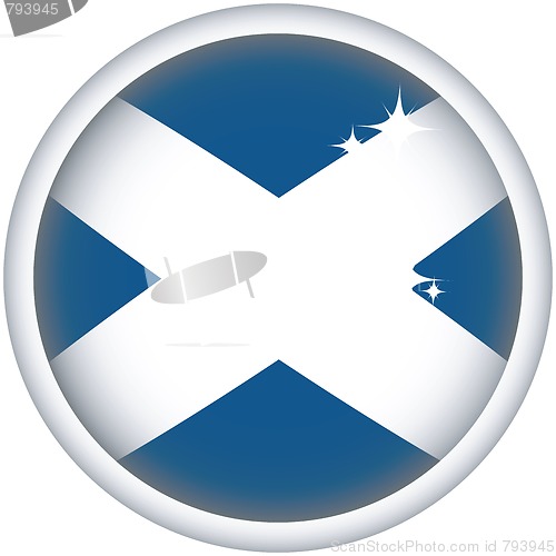 Image of Scotish flag button