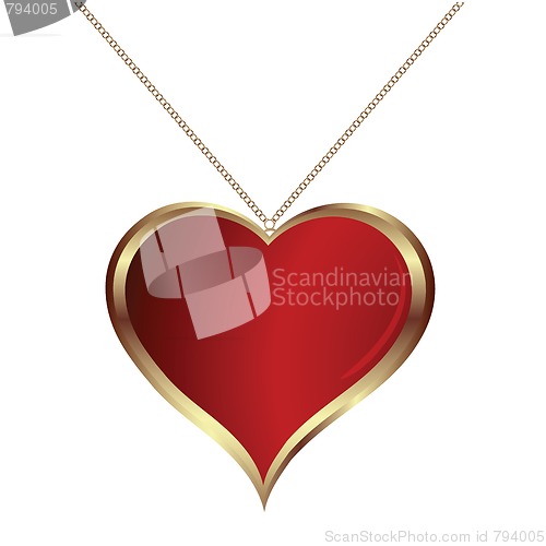 Image of heart pendand 