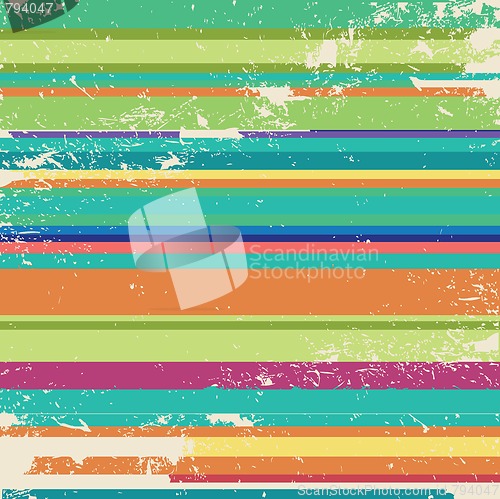 Image of Vintage retro stripes