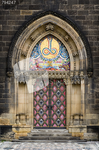 Image of Entrance in church