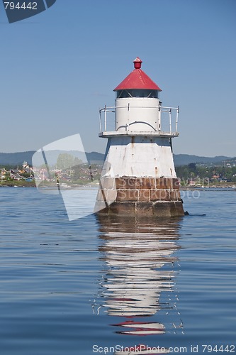 Image of Detail of Oslo Fjord, Norway, May 2009