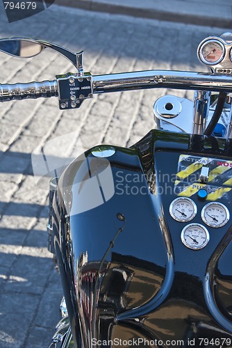 Image of Old Motorkbike in Quebec