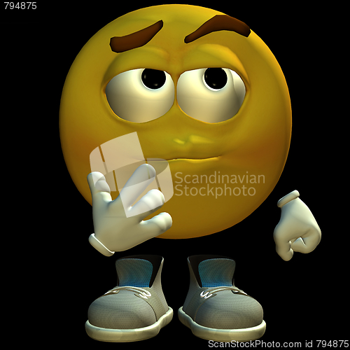 Image of 3D emoticon
