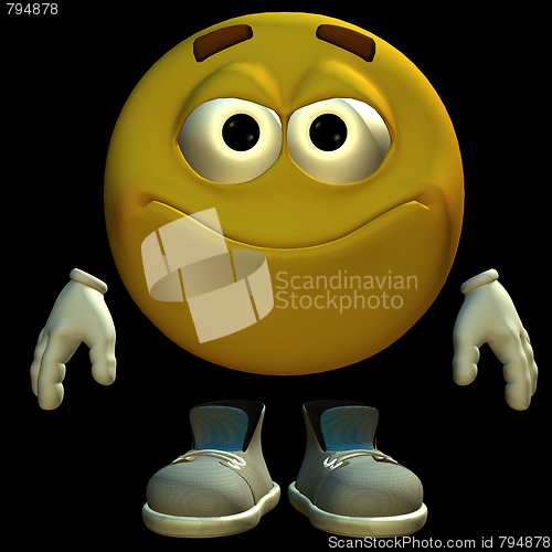 Image of 3D emoticon