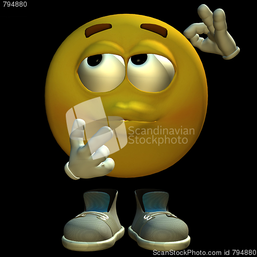 Image of 3D emoticon