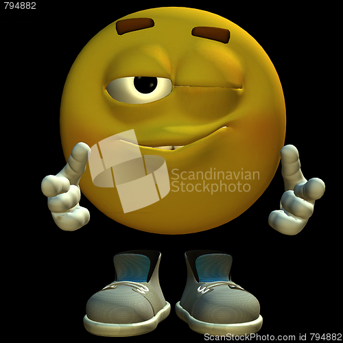 Image of 3D emoticon