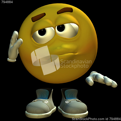 Image of 3D emoticon