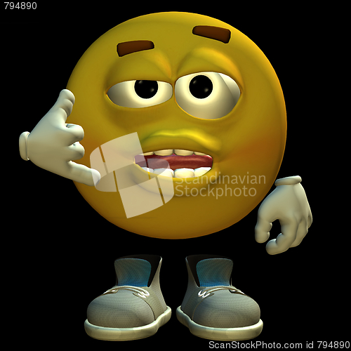Image of 3D emoticon