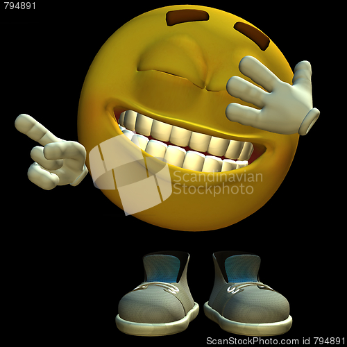 Image of 3D emoticon