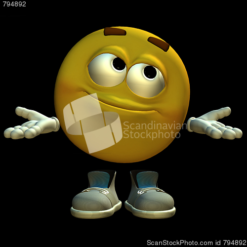 Image of 3D emoticon