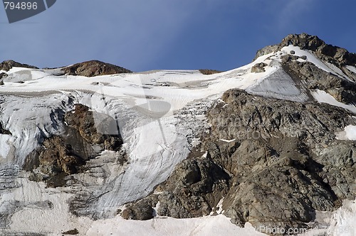 Image of Mountain glacier