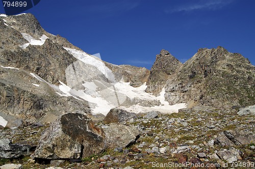 Image of Mountain glacier