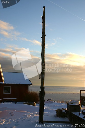 Image of harbour in sweden