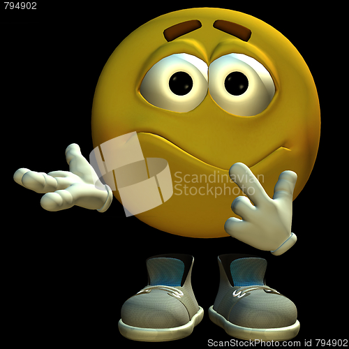 Image of 3D emoticon