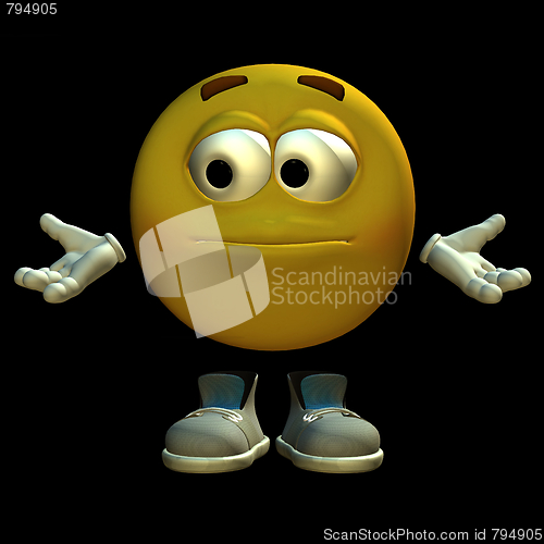 Image of 3D emoticon