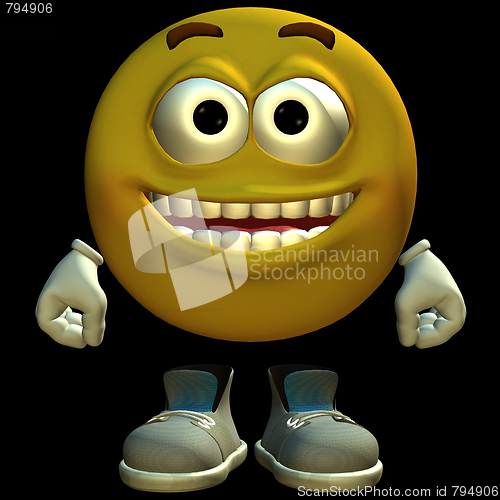 Image of 3D emoticon