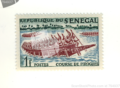 Image of senegalese stamp