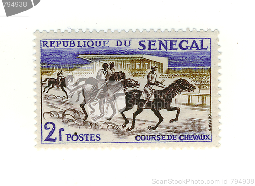 Image of senegalese stamp