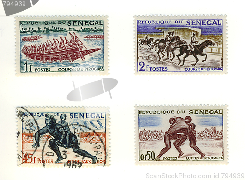 Image of senegalese stamp