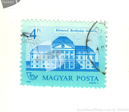 Image of hungarian stamp