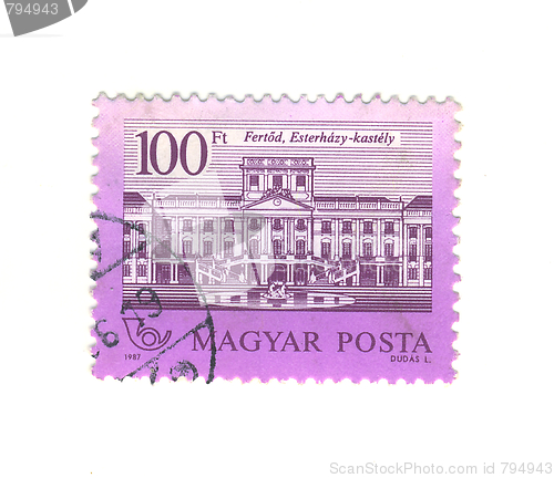 Image of hungarian stamp