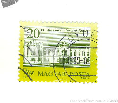 Image of hungarian stamp