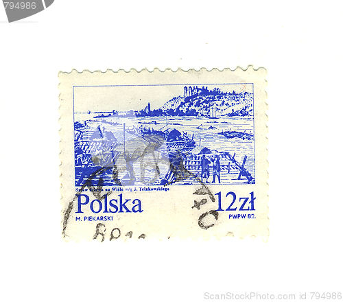 Image of poland stamp