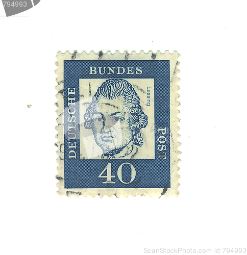 Image of german stamp