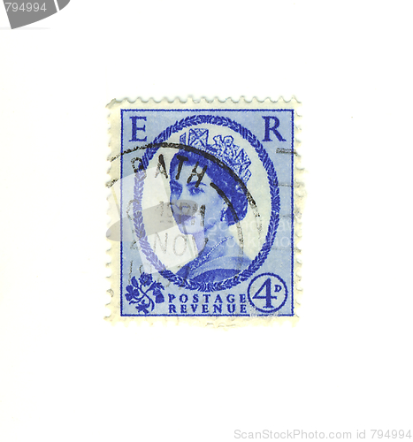 Image of english stamp